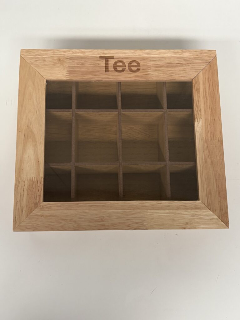 Theedoos 12 vakken