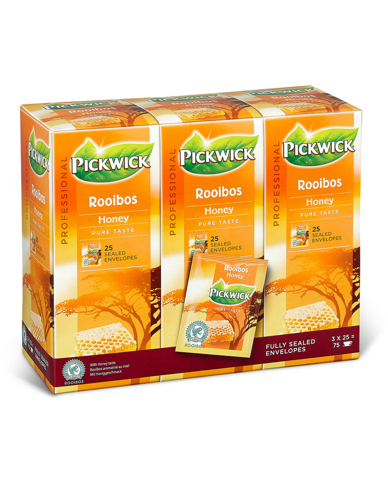 pickwick rooibos honing 3X25X2gr Fairtrade